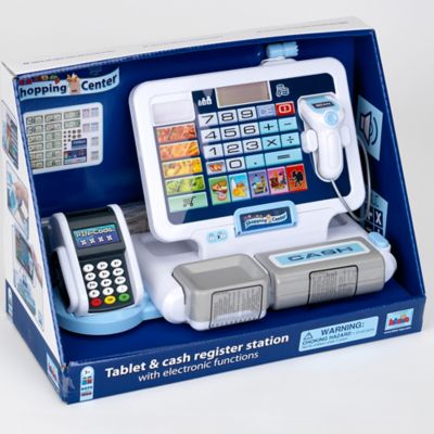 Image showing  Shopping Center: Tablet & Cash Register Station, Kids Pretend Play, Ages 3+