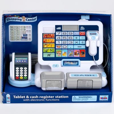 Image showing  Shopping Center: Tablet & Cash Register Station, Kids Pretend Play, Ages 3+
