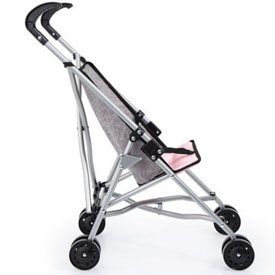 Image showing  Doll Umbrella Stroller for Dolls Up to 18 in., Gray