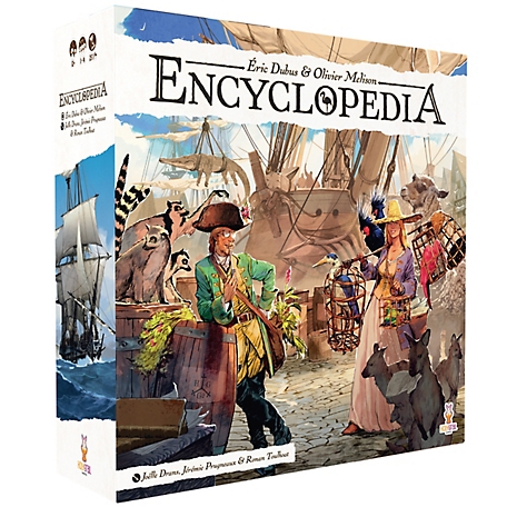 Holy Grail Games Encyclopedia - Dice Based Worker Placement Board Game, Holy Grail Games, ENC01EN