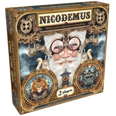 Bombyx Nicodemus - Resource Management Strategy Board Game, Bombyx, Ages 14+, 2 Players, 45 Min, NIC01EN