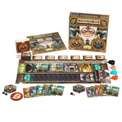 Image showing  Nicodemus Bombyx Resource Management Strategy Board Game, 2 Players, For Ages 14+