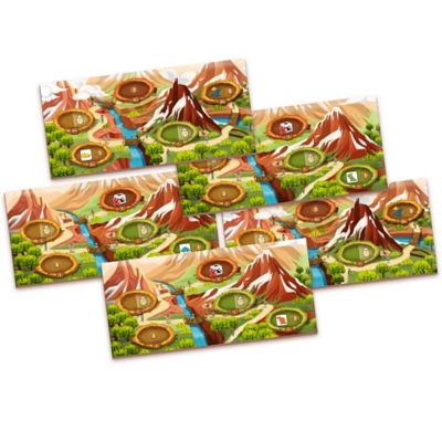 Image showing  Draftosaurus: Aerial Show Board Game Expansion, Ages 8+, 2-5 Players, 15 Minutes