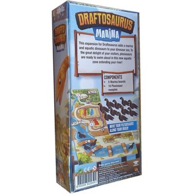 Image showing  Draftosaurus: Marina Game Expansion, 2-5 Players, For Ages 8+, 15 Minutes