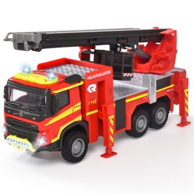 Majorette Volvo: Truck Fire Engine - Die-Cast Light & Sound Vehicle, Kids Ages 3+, 213713000 038