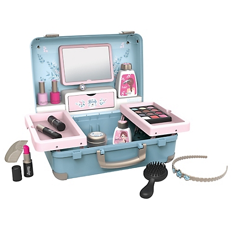 SMOBY My Beauty Vanity: Carry Case - 13 Accessory Portable Case, Kids Role Play