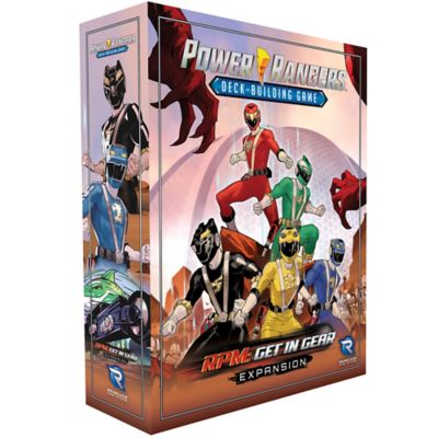 Renegade Game Studios Power Rangers Deck-Building Game RPM: Get in Gear Expansion - Ages 14+, 2-4 Players, 30-70 Min
