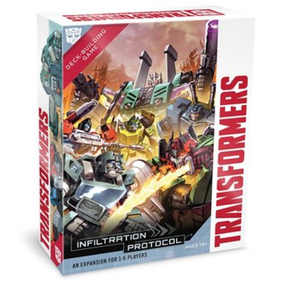 Renegade Game Studios Transformers Deck-Building Game: Infiltration Protocol Expansion - Ages 14+, 1-5 Players, RGS 02371