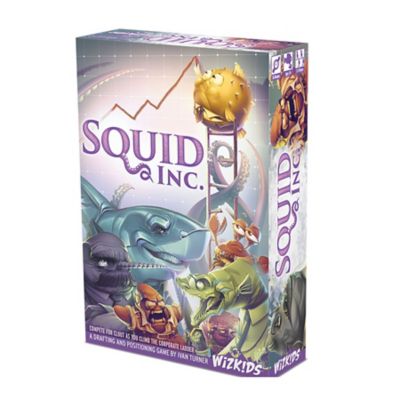 WizKids Games Squid Inc. - Strategy Board Game, Ages 14+, 2-4 Players, 60 Min