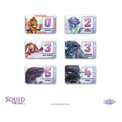 Image showing  Squid Inc. Strategy Board Game, 2-4 Players, For Ages 14+