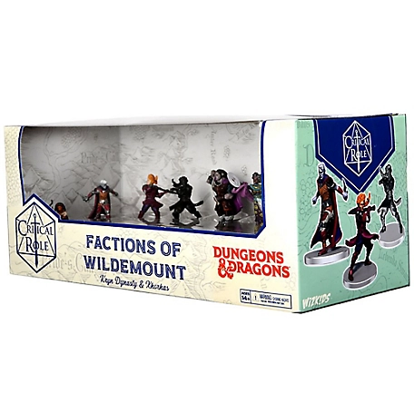 WizKids Games Critical Role: Factions of Wildemount - Kryn Dynasty & Xhorhas Box Set - 9 Miniatures