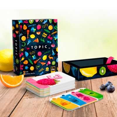 Image showing 9 th Sit Down Games Topic - Card Game, Choatic Party Word Game, Family, Sit Down Games, Ages 8+, 2-6 Players, 15-30 Min, LUMSDO08