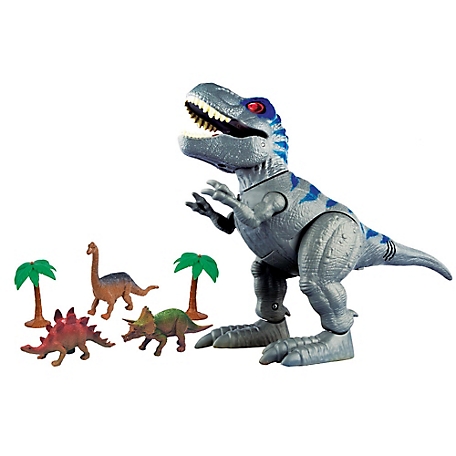 Red Box Pre-Historic Times: Dinosaur Playset with Walking T-Rex - Light & Sounds, Children's Playset, Ages 3+