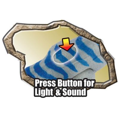 Image showing  Pre-Historic Times: Dinosaur Playset with Walking T-Rex, Light & Sounds, Children's Playset, Ages 3+