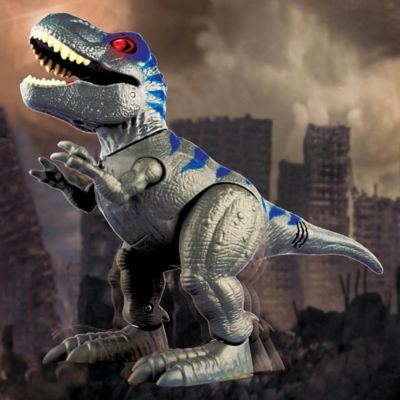 Image showing 5 th Red Box Pre-Historic Times: Dinosaur Playset with Walking T-Rex, Light & Sounds, Children's Playset, Ages 3+