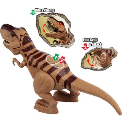 Image showing  Pre-Historic Times: T-Rex Transporter, Light & Sounds, Children's Play Truck & Dinosaur Figurine, Ages 3+