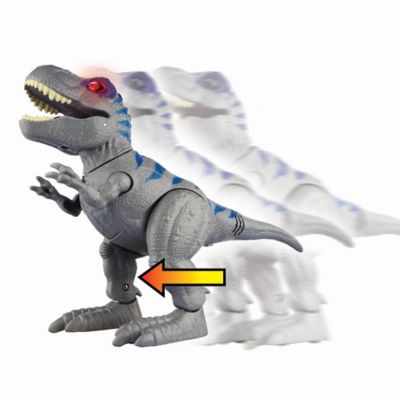 Image showing  Pre-Historic Times: Large Dinosaur Park with Walking T-Rex - Light & Sounds, Children's Playset, Ages 3+, 24353