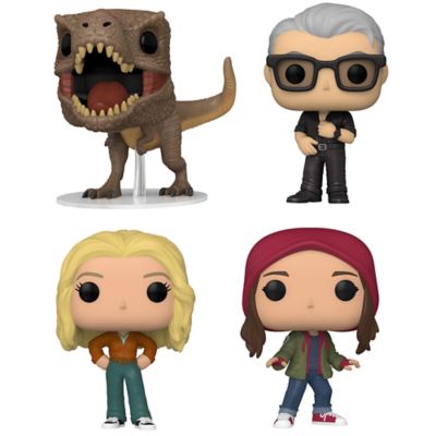 Funko POP! Movies: Jurassic World 3 Dominion Collector's Set, 4 pk.