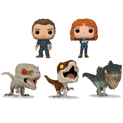 Funko POP! Movies: Jurassic World 3 Dominion Collector's Set, 5-Pack