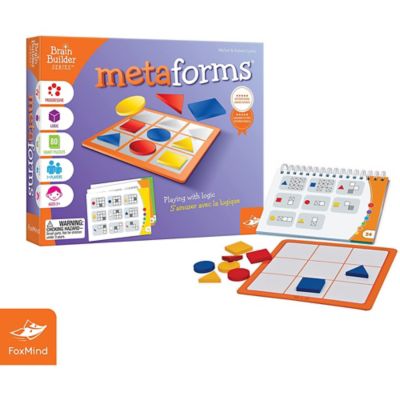 Image showing  Metaforms Brain Builder Series, Shapes, Logic and Reasoning Puzzles