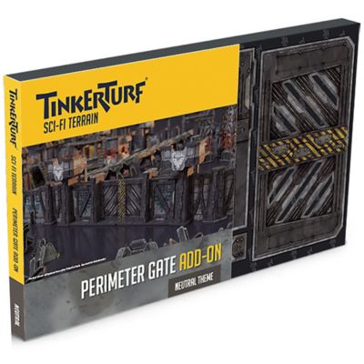 TinkerTurf Sci-Fi: Perimeter Gate Add-On - Neutral Theme, TT-PMG-NEU