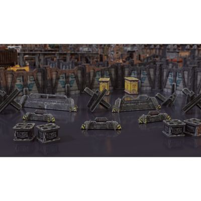 Image showing  Sci-Fi Terrain: Scatter Cover Add-On - Neutral Theme, TT-COV-NEU