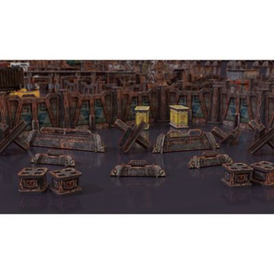 Image showing  Sci-Fi Terrain: Scatter Cover Add-On - Abandoned Theme, TT-COV-ABN