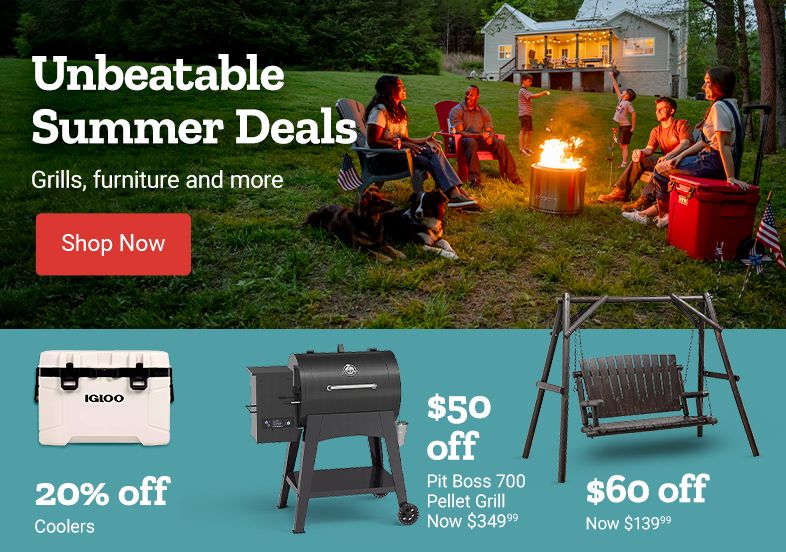 Summer Deals, Cool Prices - Grills, coolers and more. Shop Summer essentials
