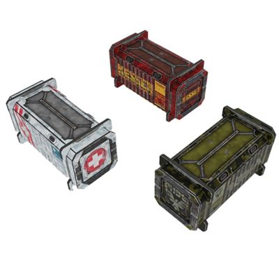Image showing  Sci-Fi Terrain: Cargo Containers Series 1 Add-On - Neutral Theme, TT-CON-SR1