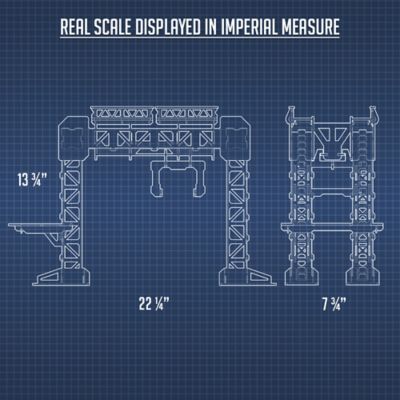 Image showing  Sci-Fi Terrain: Maglev Depot V2 - Abandoned Theme, TT-MD2-ABN