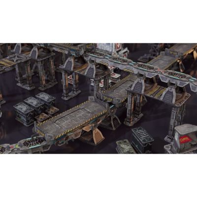 Image showing  Sci-Fi Terrain: Maglev Rail Add-On - Neutral Theme, TT-MLA-NEU
