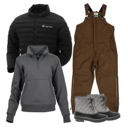 Cold weather apparel & footwear for the whole family