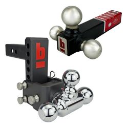 bROK WARRIOR & Reese Tri-Ball Hitch Mounts