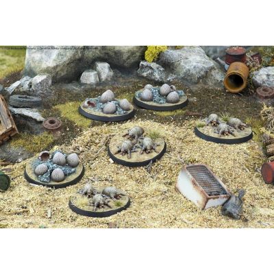 Image showing  Fallout: Wasteland Warfare Board Game Accessories, Mirelurk Hatchlings and Eggs
