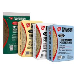 TSC Premium Pine Shavings and Pelletized Bedding