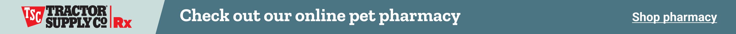 Online pet pharmacy banner