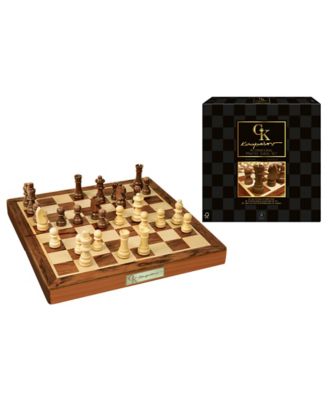 Ambassador Kasparov International Master Chess Set, 2 Players, For Ages 6+