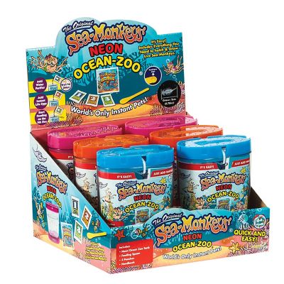 Image showing  Neon Ocean Zoo Kit, World's Only Instant Pets (Colors Vary)