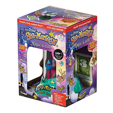 Sea Monkeys Magic Castle Kit - Everything You Need to Hatch Sea Monkeys!, 23230