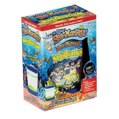 Sea Monkeys Magiquarium Glow in the Dark Kit, Everything You Need to Hatch Sea Monkeys!