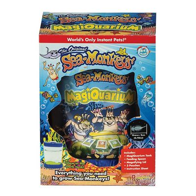 Image showing 1 th Sea Monkeys MagiQuarium Glow-in-the-Dark Kit, Everything You Need to Hatch Sea Monkeys!