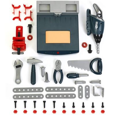 Image showing  Adjustable Height Pretend Play Workbench Tool Playset, 48 pc.