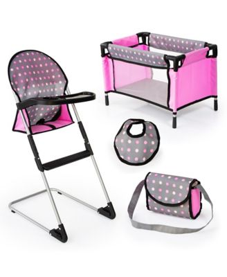 Bayer Baby Doll High Chair/Crib Set