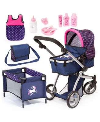 Bayer Doll Pram Mega Set, 18354AC