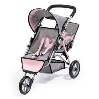 Bayer Baby Doll Twin 3-Wheel Jogger