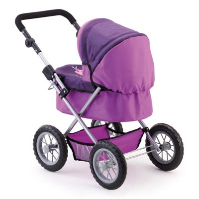 Image showing  Baby Doll Pram Trendy Stroller Set