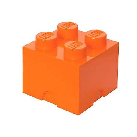 LEGO Storage Brick 4, Bright Orange