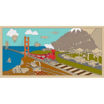 Image showing  Giant Coloring Mural - on the Go, CMOG