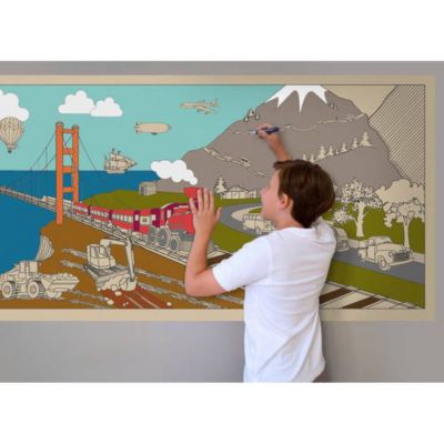 Image showing  Giant Coloring Mural - on the Go, CMOG