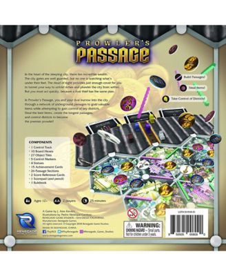 Image showing  Prowler's Passage Game, 2 Players, For Ages 12+